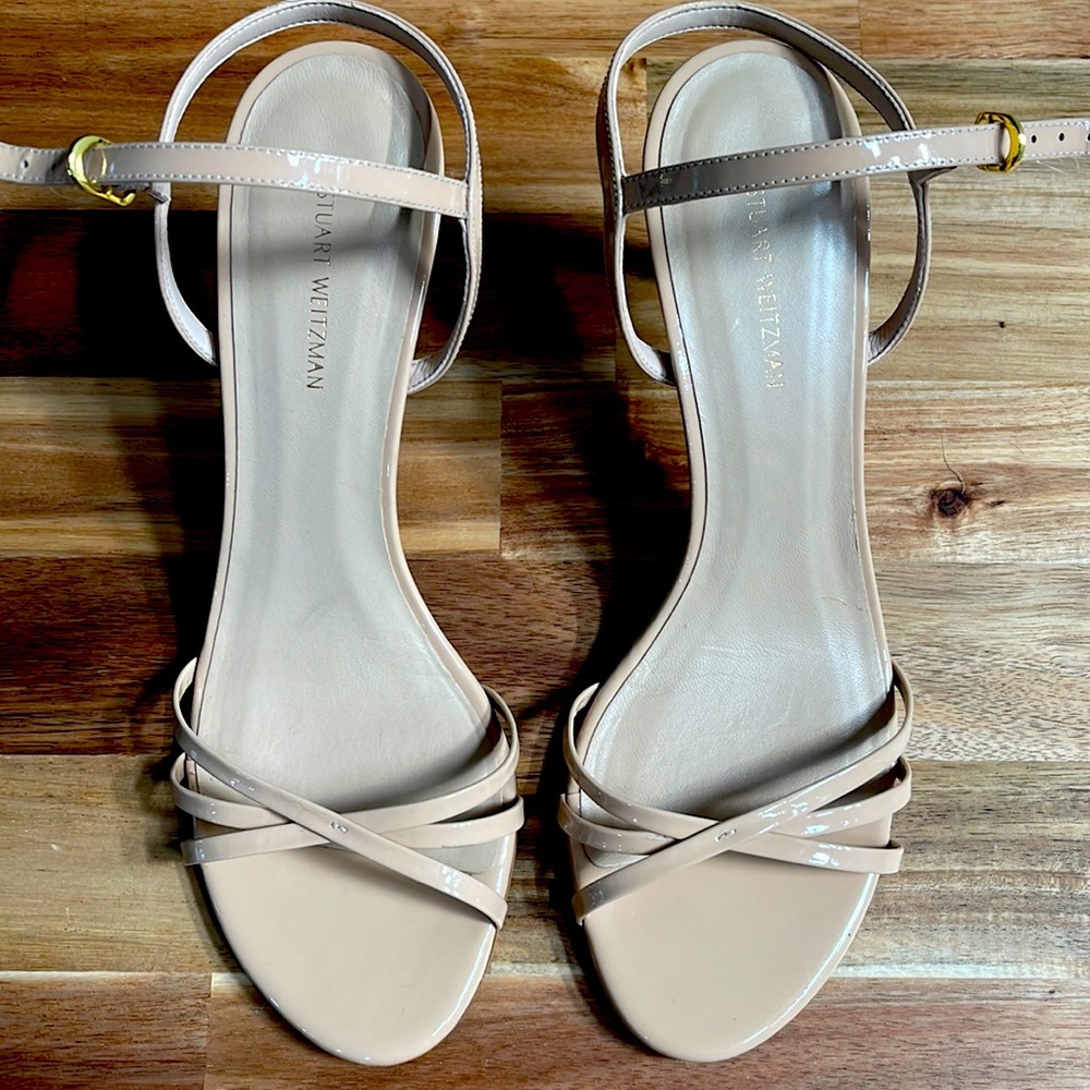 Stuart Weitzman leather heels